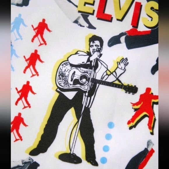 Elvis Shopping Tote Bag Rock & Roll - Picture 5 of 7